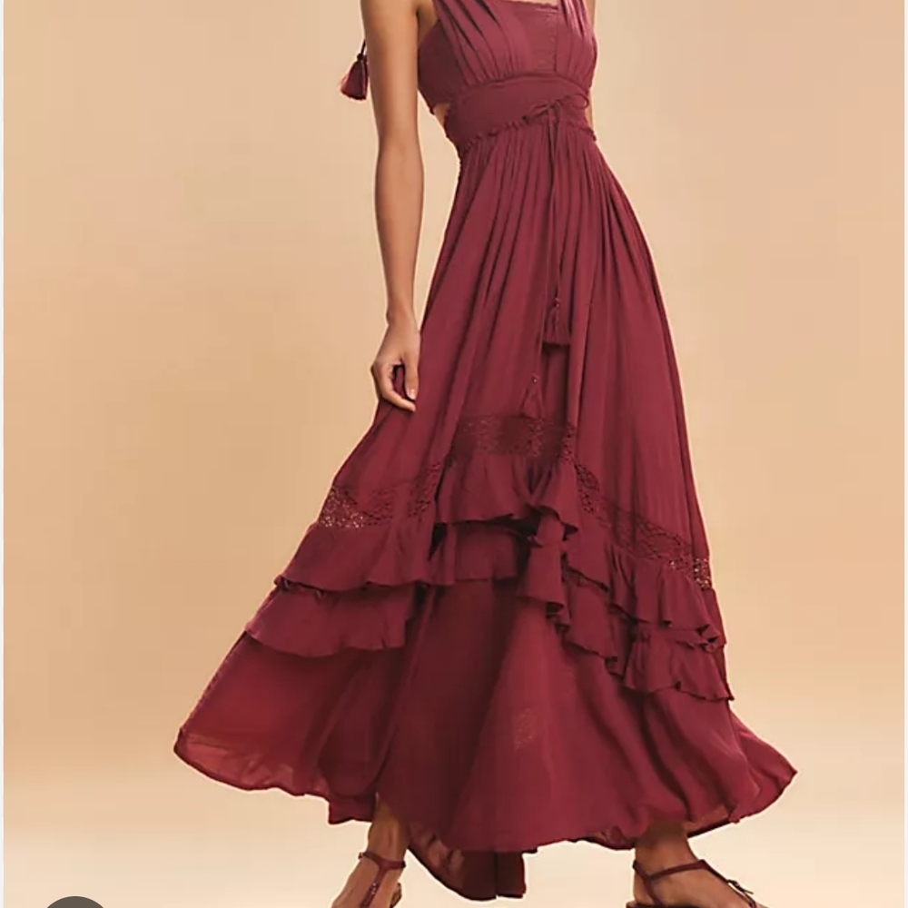 Free People Santa Maria maxi dress- NWTs